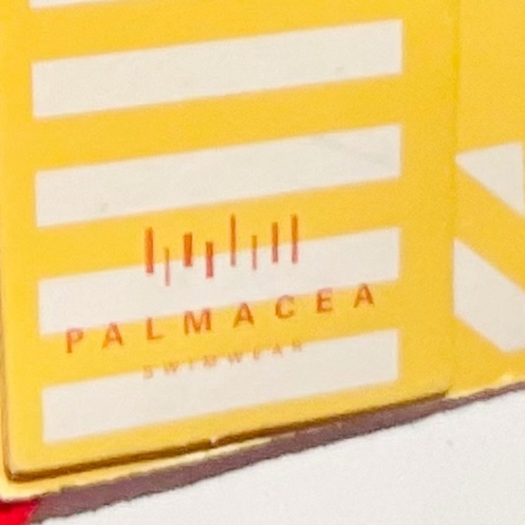 Palmacea Swimwear Nilo Red Macrame One Piece Swimsuit  Size M NWT - Picture 10 of 16